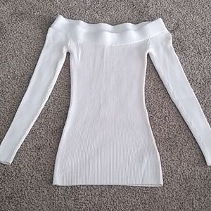 Fancy off shoulder top